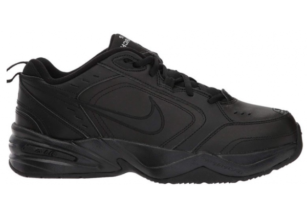 Кроссовки зимние Nike Air Monarch моно черные