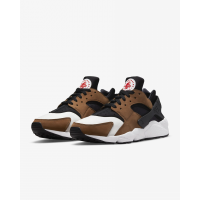 Кроссовки Nike Air Huarache LE черные с коричневым