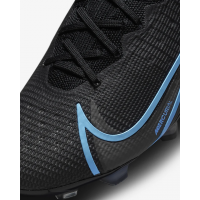 Кроссовки Nike Mercurial Superfly 8 Elite FG черные с синим
