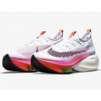 Кроссовки Nike ZoomX Vaporfly Next% 2 белые с розовым