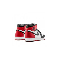 Кроссовки Nike Air Jordan 1 Retro High OG Black Toe зимние