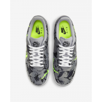 Nike кроссовки Air Force 1 07 LX с принтом серые