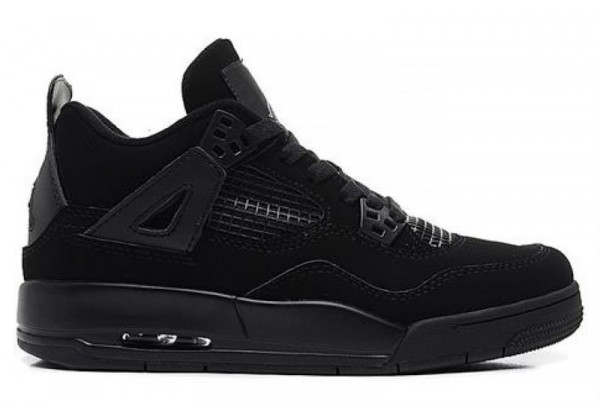 Кроссовки Air Jordan 1 Retro 'Black Cat' черные