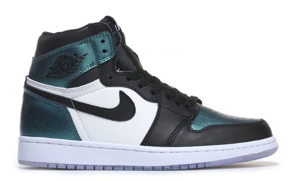 blue and white jordan retro 1