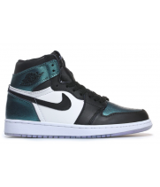 Nike кроссовки Air Jordan 1 Retro White/Blue мульти