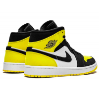 Nike Air Jordan 1 Mid "Lakers" желтые