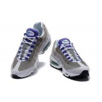 Кроссовки Nike Air Max 95 белые с фиолетовым