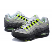 Кроссовки Nike Air Max 95 черные с зеленым