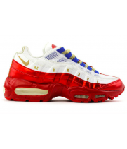 Кроссовки Nike Air Max 95 красные с белым