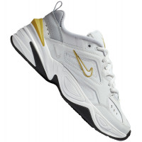 Кроссовки Nike M2K Tekno белые с золотым