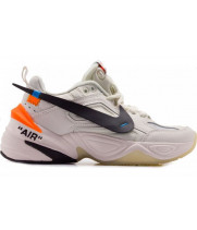 Кроссовки Nike M2K Tekno x Off White белые