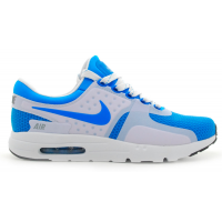 Кроссовки Nike Air Max Zero белые с синим