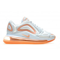 Кроссовки Nike Air Max 720 белые с оранжевым