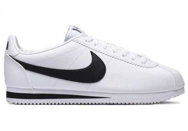 Кроссовки Nike Cortez белые с черным