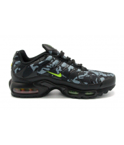 Кроссовки Nike Air Max Plus камуфляжные черные
