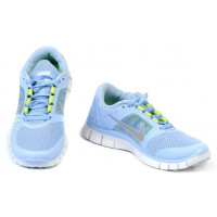 Кроссовки женские Nike Free Run 5.0 V3 Men светло-голубые