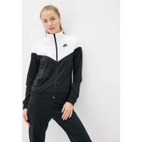 Костюм спортивный женский Nike Sportswear Women's Tracksuit черно-белый