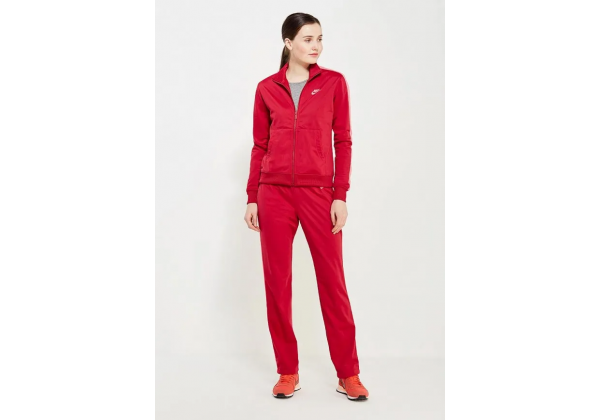 Костюм спортивный женский Nike Women's Nike Sportswear Track Suit красный