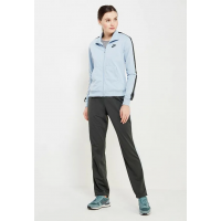 Костюм спортивный женский Nike Women's Nike Sportswear Track Suit голубой с черным