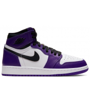 Nike Air Jordan 1 High Court Purple 2.0 с мехом