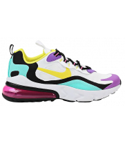 Nike Air Max 270 React White Dynamic Yellow Black