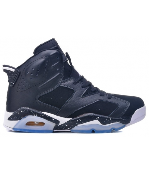 Nike Air Jordan 6 Retro Men Dark Blue White