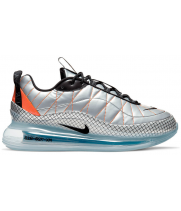 Nike Air Max MX-720-818 Metallic Silver Black Total Orange