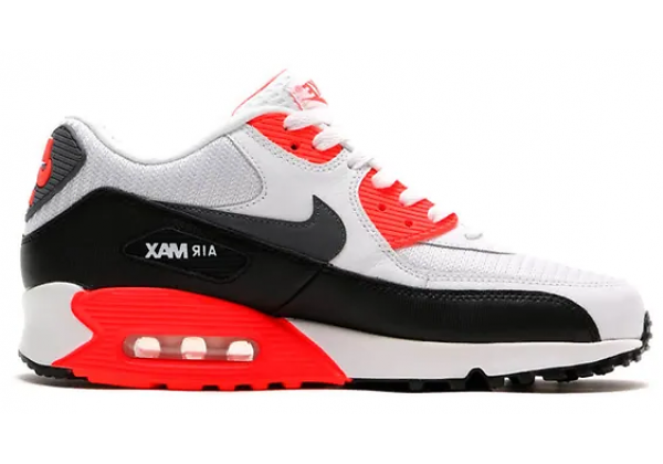 Nike кроссовки Air Max 90 Essential Grey/Black/Red