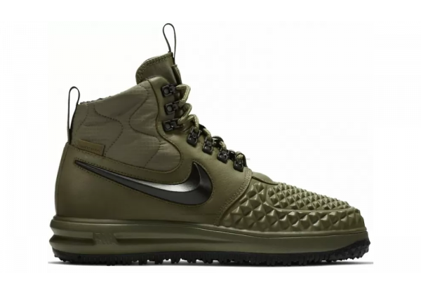 Кроссовки зимние Nike Air Force 1 Lunar Duckboot Khaki зимние