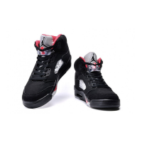 Nike Air Jordan 5 Retro x Supreme Black Fire Red