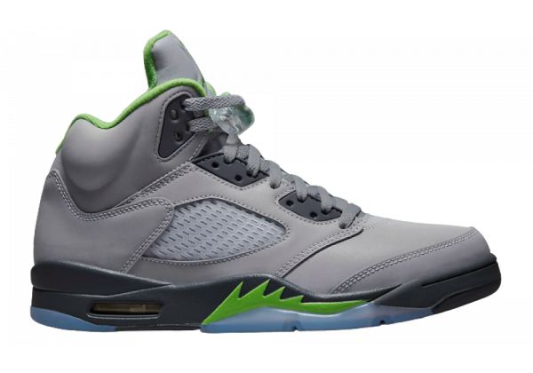 Nike Air Jordan 5 Retro Gray Green Bean