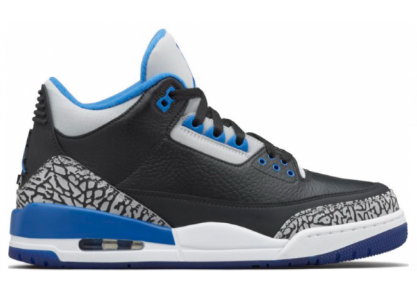 Кроссовки Nike Air Jordan 3 Racer Blue Black