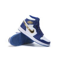 Кроссовки Nike Air Jordan 1 Retro High Og Blue Gold