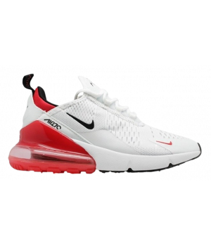 Nike air 270 белые с красным