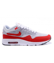 Nike Air Max 87 Ultra Flyknit серо-красные