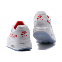 Nike Air Max 87 Supreme белые с красным