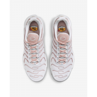 Кроссовки Nike Air Max Plus белые с розовым