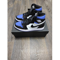 Nike Air Jordan 1 Mid черно-синие