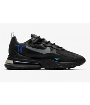 Кроссовки Nike Air Max 270 React черные с синим