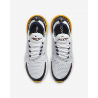 Nike кроссовки Air Max 270 G черно-белые с желтой подошвой