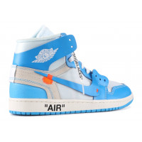 Кроссовки Air Jordan 1 'Powder Blue' (UNC) голубые