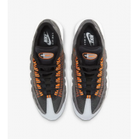 Кроссовки Nike Air Max 95 x Kim Jones черные с оранжевым