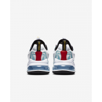 Nike кроссовки Air Max 270 React ENG белые с голубым 