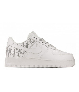Кроссовки Nike X Dior Air Force 1 Low белые