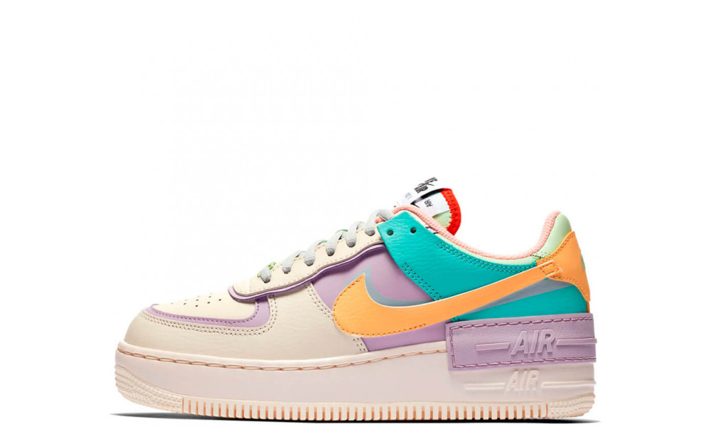 pastel shadow air force ones