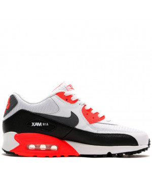 Nike кроссовки Air Max 90 Essential Grey/Black/Red