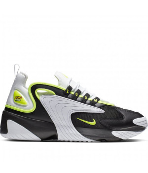 Nike кроссовки Air Zoom черный с салатовым 