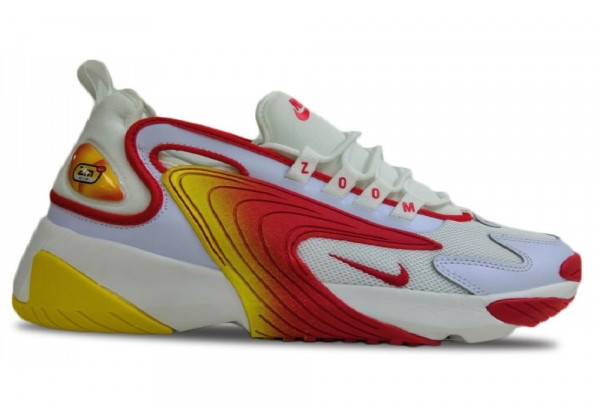 Кроссовки Nike Zoom White Red Yellow