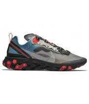 Кроссовки Nike React Element 87 Black Cool Grey Blue